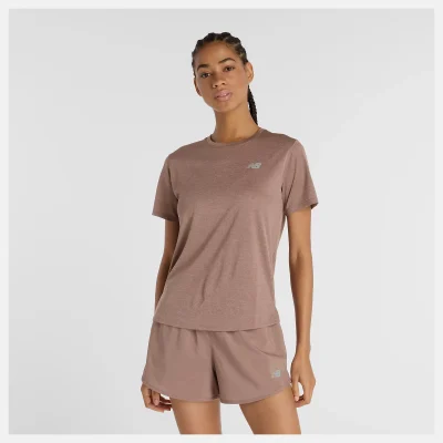 New Balance Athletics T-Shirt Earth Shadow Kvenna