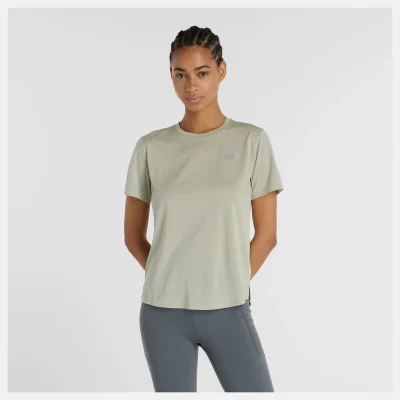 New Balance Athletics T-Shirt Snake Green Kvenna