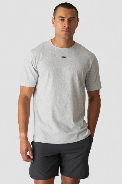 ICIW Everyday Cotton T-shirt Light Grey Melange