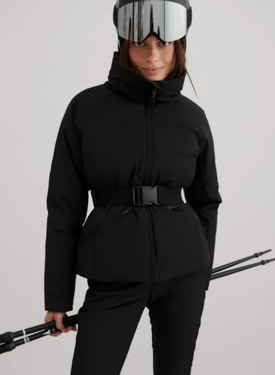 aimn Black Verbier Down Jacket