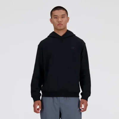 New Balance Athletics French Terry Hoodie Svört Karla