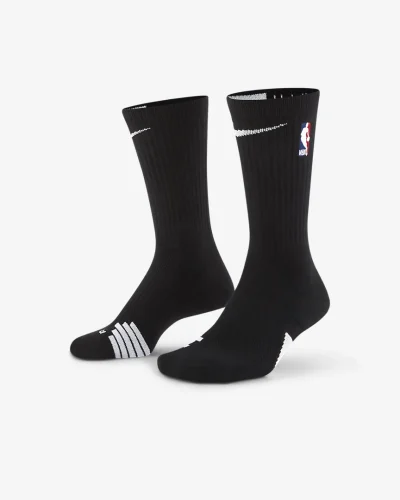 Nike Elite NBA Crew Socks Svartir