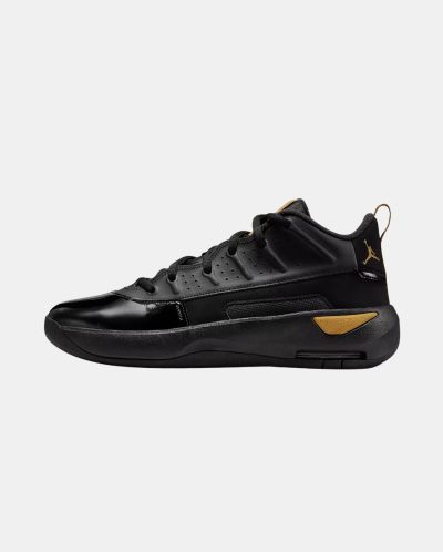 Jordan Max Aura 7 Black Metallic Gold Unglinga (GS)