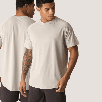 ICIW Stride Raglan T-Shirt Beige