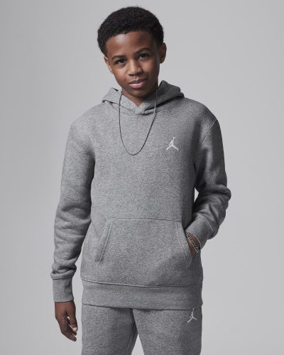 Jordan MJ Brooklyn Fleece Pullover Hoodie Grá Krakka