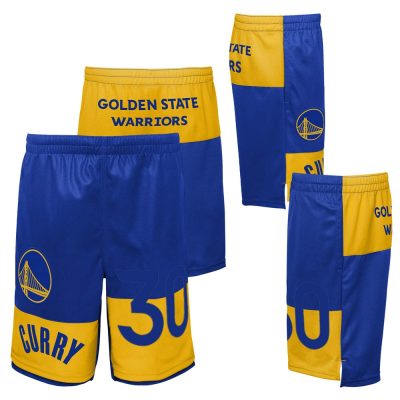 Outerstuff - Golden State Warriors Curry Blocked Stuttbuxur Krakka