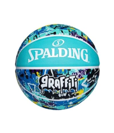 Spalding Light Blue Graffiti Stærð 3