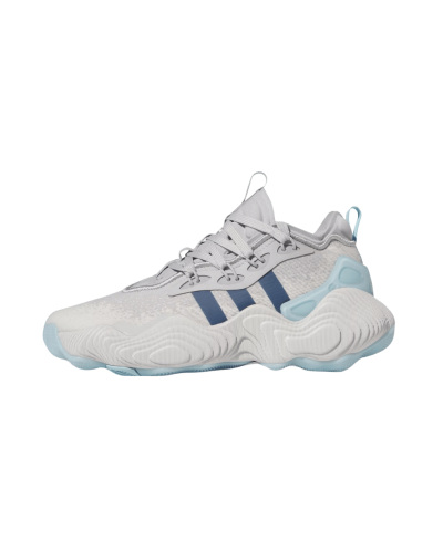 Adidas Trae Young 3 Gráir og Bláir Unglinga