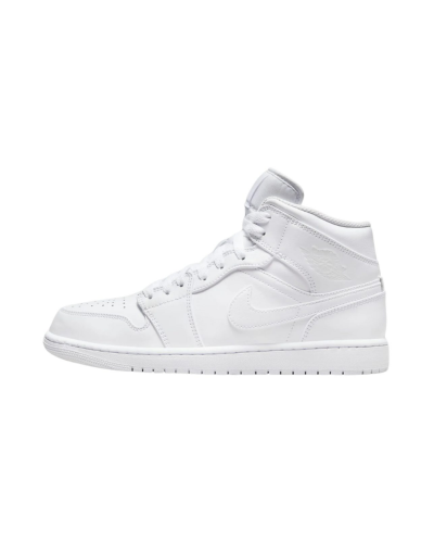 Air Jordan Mid 1 Hvítir