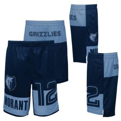 Outerstuff - Memphis Grizzlies Ja Morant Blocked Stuttbuxur Krakka