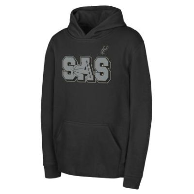 Outerstuff – San Antonio Spurs Series Sweep Fleece Pull Over Peysa Svört Krakka