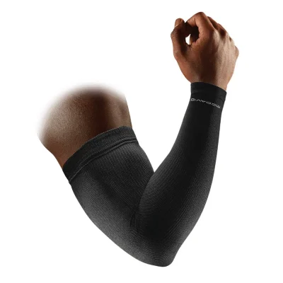 McDavid Elite Compression Arm Sleeves Svartar (Par)
