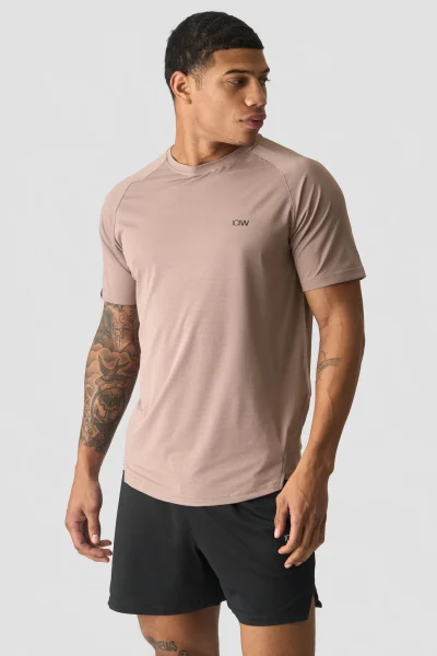 ICIW Stride Raglan T-Shirt Light Mauve