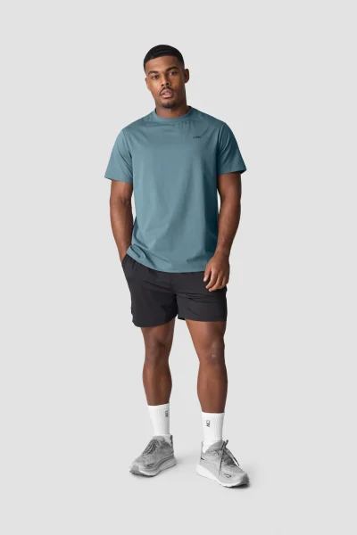 ICIW Everyday Cotton T-Shirt Men Steel Blue