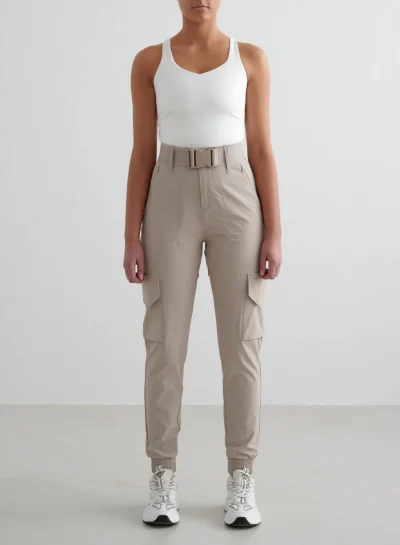 aimn Dark Clay Cargo Pants