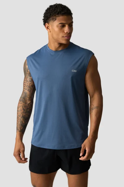 ICIW Stride Sleeveless T-shirt Men Twilight Blue
