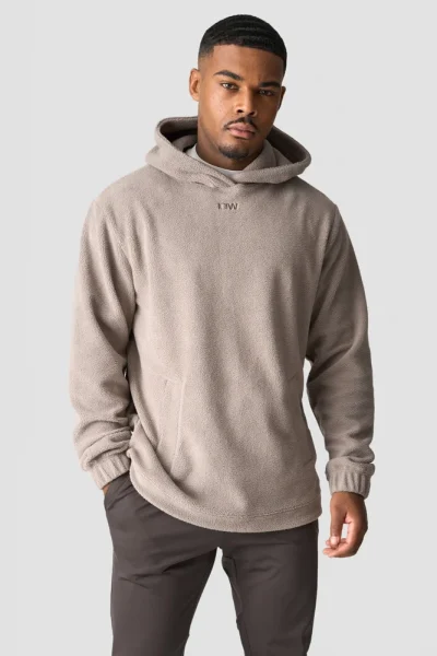 ICIW Everyday Fleece Hoodie Men Greige