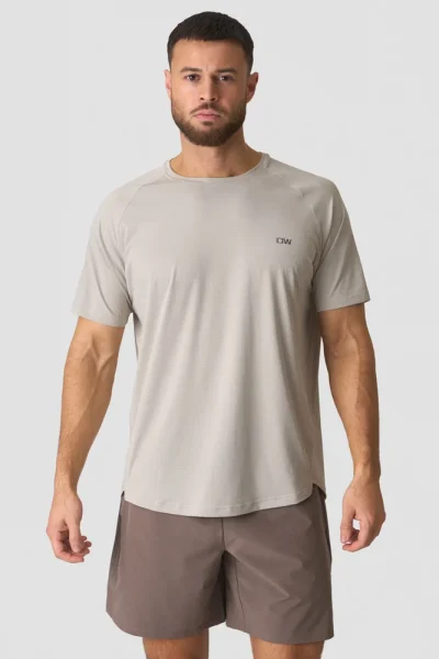 ICIW Stride Raglan T-shirt Cloudy Grey