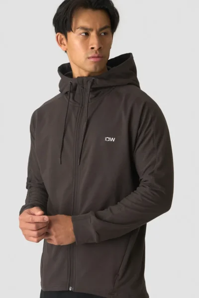 ICIW Activity Zip Hoodie Charcoal