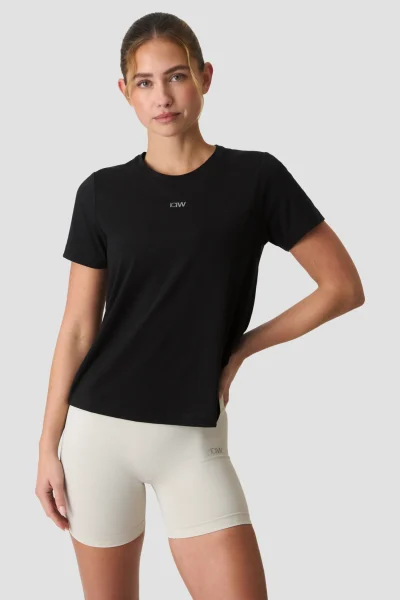 ICIW Define Loose T-shirt Black Kvenna
