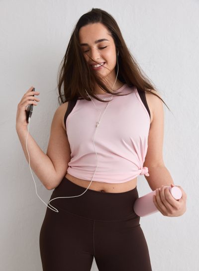 aimn Ballerina Soft Basic Singlet