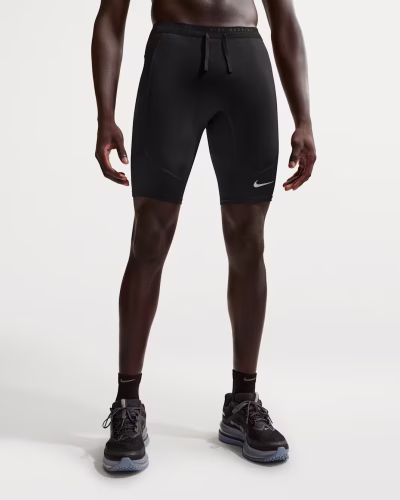 Nike Stride DriFIT Half Length Running Tights Svartar Karla