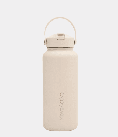 Move Active 1L Insulated Drink Bottle Cream