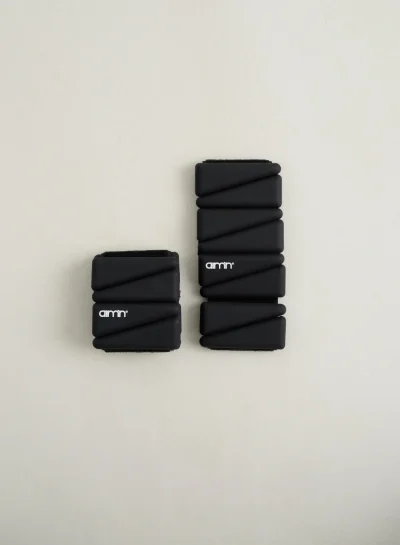 aimn Black Weight Wrist Band