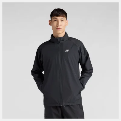 New Balance Active Woven Jacket Black Karla