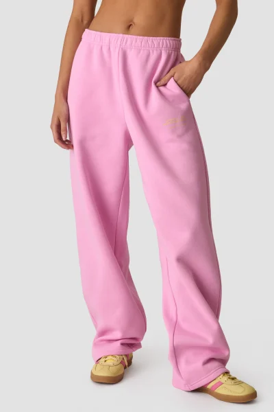 ICIW Everyday Straight Leg Sweatpants Lavender Pink Kvenna