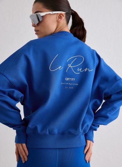 aimn Azure Le Run Running Sweatshirt