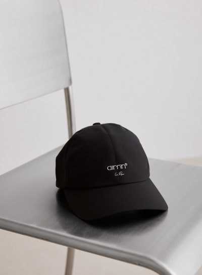 aimn Black Running Cap
