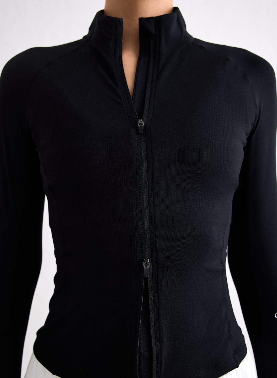 Black Running Zip Long Sleeve_5