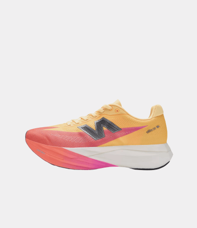 New Balance FuelCell SuperComp Elite v5 Performance Running Shoes Tangerine Heat Pink Kvenna