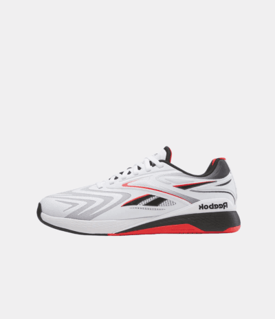 Reebok Nano X5 Edge White Black Sport Red Unisex