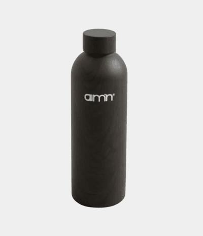 aimn Walnut Core Water Bottle