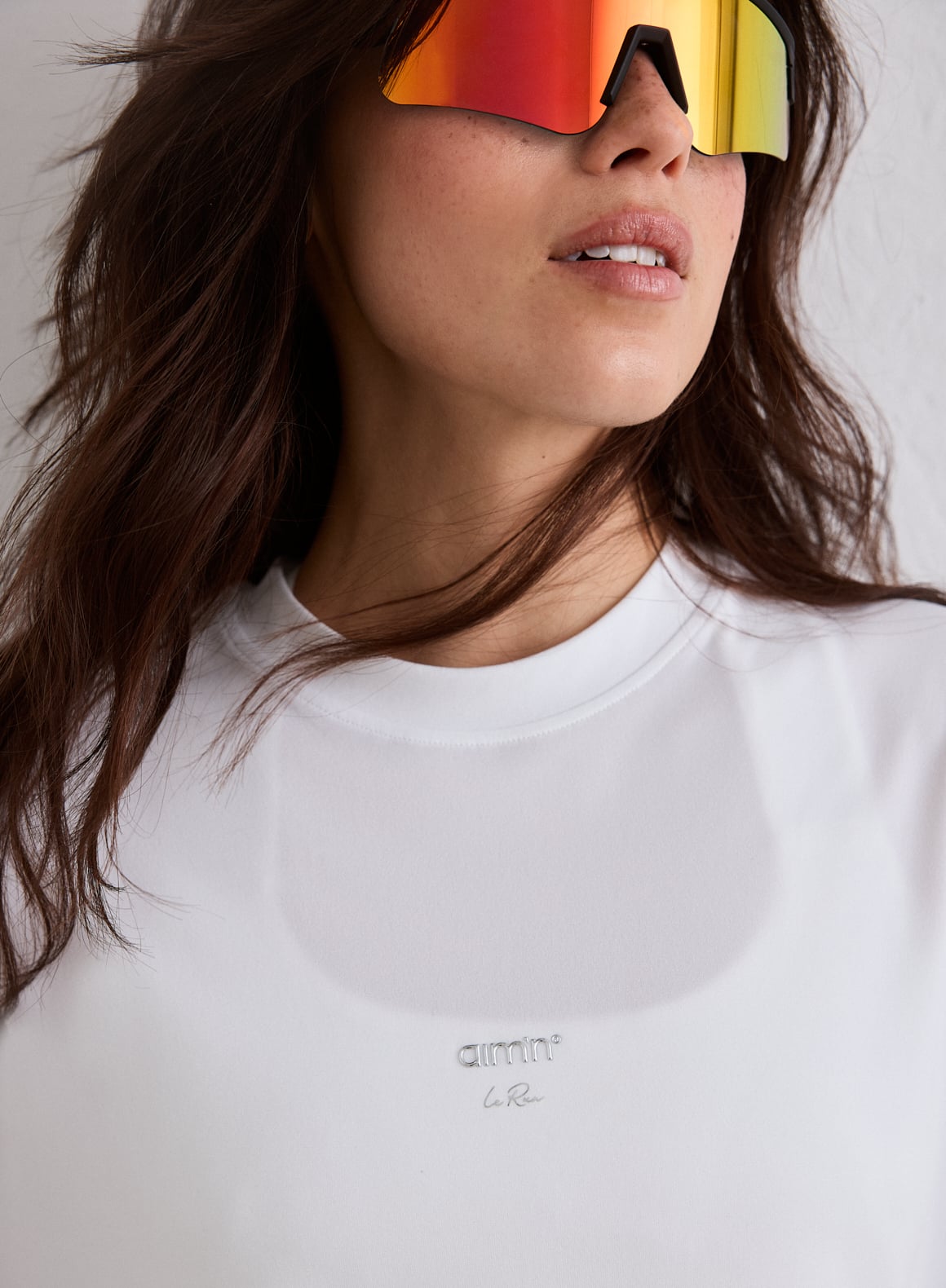 White Le Run Seamless Running T-shirt_4140