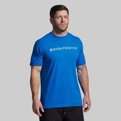 Born Primitive Classic Tee Electric Blue