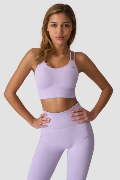 ICIW Define Seamless Sports Bra Pastel Lilac