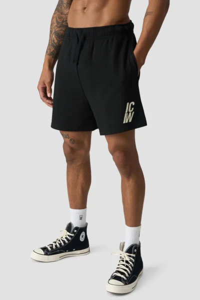 ICIW Everyday Terry Sweatshorts Black Karla