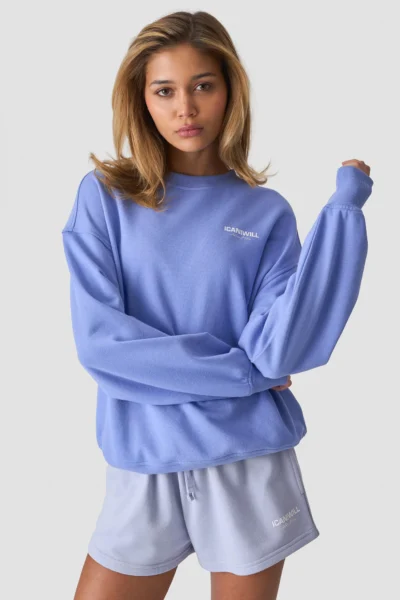 ICIW Everyday Terry Crew Peysa French Lilac Kvenna