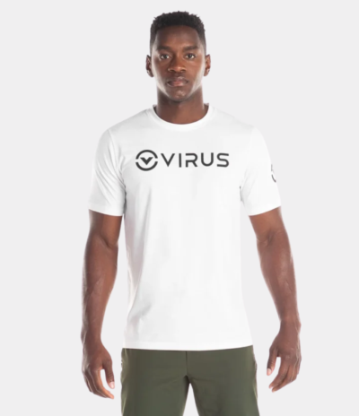 Virus Forever Short Sleeve Tee White