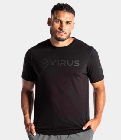 Virus Forever Short Sleeve Tee All Black